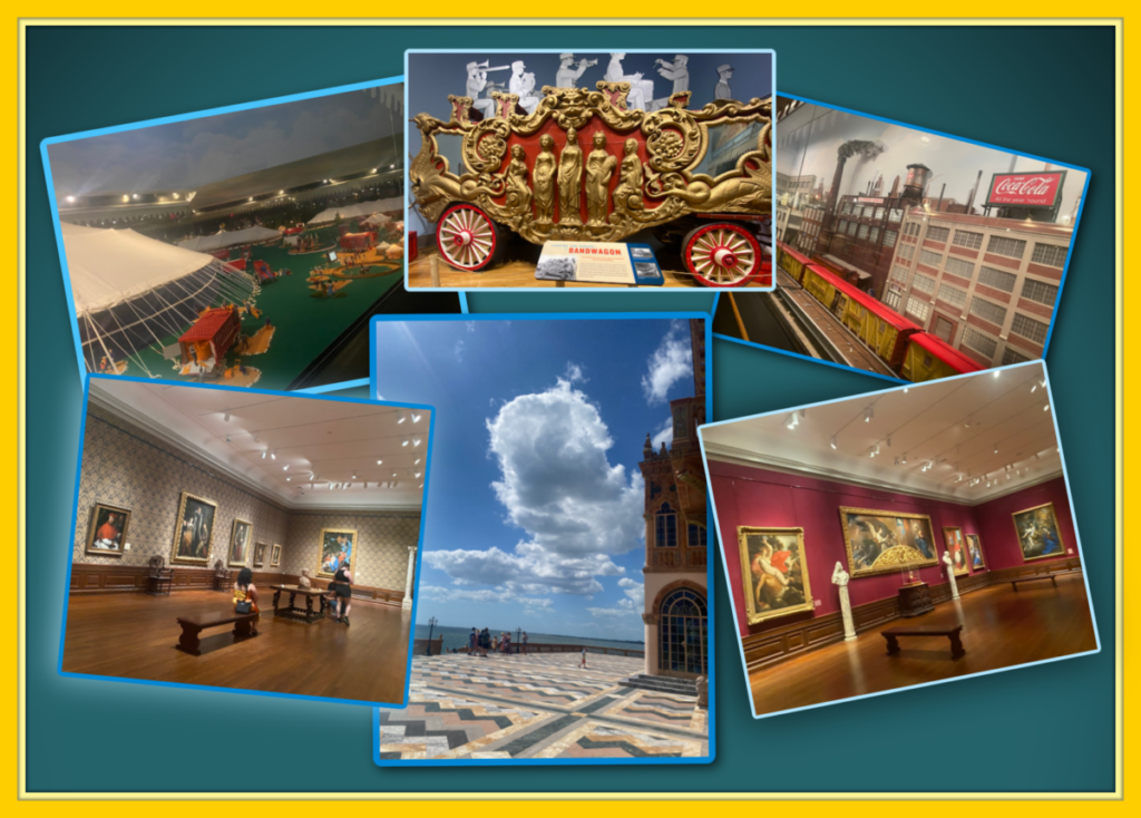 See The Ringling Museum a summer family get away adventure near Fisherman's Cove Waterfront Resort with RV sites and vacation villas